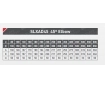 Угол дымоходный утепленный 45° SOLINOX д.130-180 (inox 304/304)