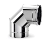 90 ° angle for SOLINOX chimney d.200 (316L stainless steel)