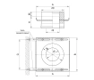 Placa de baza FERRUM d.130-200 mm (inox 430/1,5)