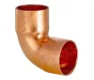 Copper angle for welding , 90 degrees, d.18 mm. FF