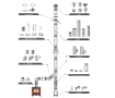 Insulated L-1000 mm pipe for SOLINOX chimney d.150-200 (stainless steel 304/304)