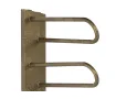 LOJIMAX designer towel warmer, PRUSIAS collection, close-up view