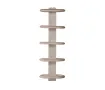 LOJIMAX designer towel warmer, TEOS collection, front view 