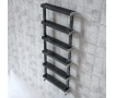 Design heated towel rail LOJIMAX, collection FABIO 400 mm. 1700 mm.