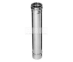 FERRUM chimney pipe d.130 mm, L-500 mm (stainless steel 430 / 0.5 mm)