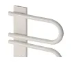 LOJIMAX designer towel warmer, PANA collection, close-up view