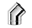 45 ° angle for SOLINOX chimney d.200 (304 stainless steel)