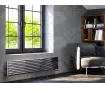 ALUMINUM HORIZONTAL RADIATOR FIONA HRZ высота 1600 мм. ширина 499 мм. черный мат