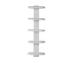 LOJIMAX designer towel warmer, TEOS collection, front view 