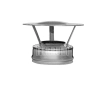 Conical terminal with FERRUM hat d.130-200 mm (stainless steel 430 / 0.5 mm)