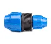 Compression reducing coupling, polyethylene, PN 6 bar, d. 63 x 32, side view