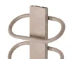 LOJIMAX designer towel warmer, PEARL collection, close-up view