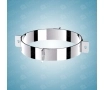Stainless steel fixing collar (3 ears) SOLINOX d.150 (304 stainless steel)