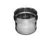 Заглушка внешняя для трубы FERRUM д.150 мм (inox 430/0,5 мм)