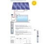 Глубинный электронасос Pedrollo FLUID SOLAR 2-6 0,75 кВт на солнечных панелях