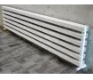 ALUMINUM HORIZONTAL RADIATOR OPAL HRZ height 800 mm. width 315 mm. white mat