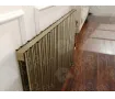 Designer radiator LOJIMAX BAMBOO DOUBLE, close-up view