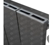 Design radiator LOJIMAX, collection KALSEDON 1400 mm. 565 mm.