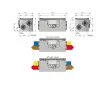 Размеры канальной приточно-вытяжной установки OSTBERG HERU