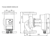 Circulation pump WILO MAXO 40/0.5-8 PN6/10 flange