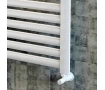 Design heated towel rail LOJIMAX, collection POYRAZ 500 mm. 835 mm.