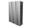 Bimetal radiator Royal Thermo PianoForte 500 Silver Satin