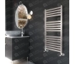 Design heated towel rail LOJIMAX, collection PERLA 500 mm. 1700 mm.