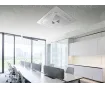 Image of the indoor unit of the cassette type with circular air flow HAIER  on the ceiling