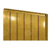 Designer radiator LOJIMAX BAMBOO LOVA LINE, close-up view