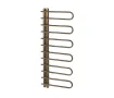 LOJIMAX designer towel warmer, CORTE collection, left view