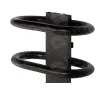LOJIMAX designer towel warmer, TEOS collection, close-up view