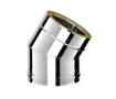 30 ° insulated angle for SOLINOX chimney d.150-200 (stainless steel 304/304)