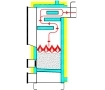 Solid fuel boiler LOGITERM standardMAX 50 kW