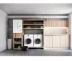 Heat pump indoor unit Mitsubishi Electric Ecodan ERSF-VM6E, in the interior