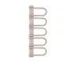 LOJIMAX designer towel warmer, PANA collection, front view 
