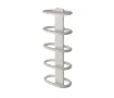 LOJIMAX designer towel warmer, TEOS collection, left view