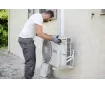 Standard installation of air conditioning with a capacity of 7000 BTU (1.5 - 2.0 kW)