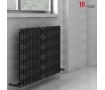Алюминиевый дизайнерский радиатор Carisa PIPETTE 1800x375 Black