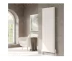 Designer radiator LOJIMAX, collection  VOLE height 800 mm. width 444 mm. white mat