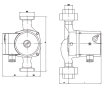 Circulation pump IMP Pumps SAN 15/40-130