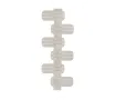 LOJIMAX designer towel warmer, BAMITO collection, front view 