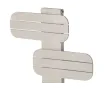 LOJIMAX designer towel warmer, BAMITO collection, close-up view