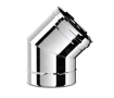 45 ° angle for SOLINOX chimney d.150 (304 stainless steel)