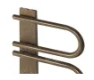 LOJIMAX designer towel warmer, PANA collection, close-up view