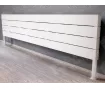 ALUMINUM HORIZONTAL RADIATOR BIANCO HRZ inaltimea 1600 mm. latimea 332 mm. alb mat