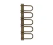LOJIMAX designer towel warmer, PANA collection, front view 