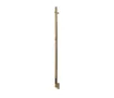 Uscător de prosoape de design CARISA, colecția MAXIM, 1500x30 mm, Brushed brass