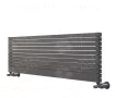 ALUMINUM HORIZONTAL RADIATOR ELMAS PLUS HRZ высота 800 мм. ширина 249 мм. белый мат