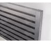 ALUMINUM HORIZONTAL RADIATOR TRIO HRZ height 800 mm. width 300 mm. white mat