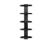 LOJIMAX designer towel warmer, TEOS collection, front view 